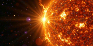 Das faszinierende Sonnenfeuer aus nächster Nähe betrachtet