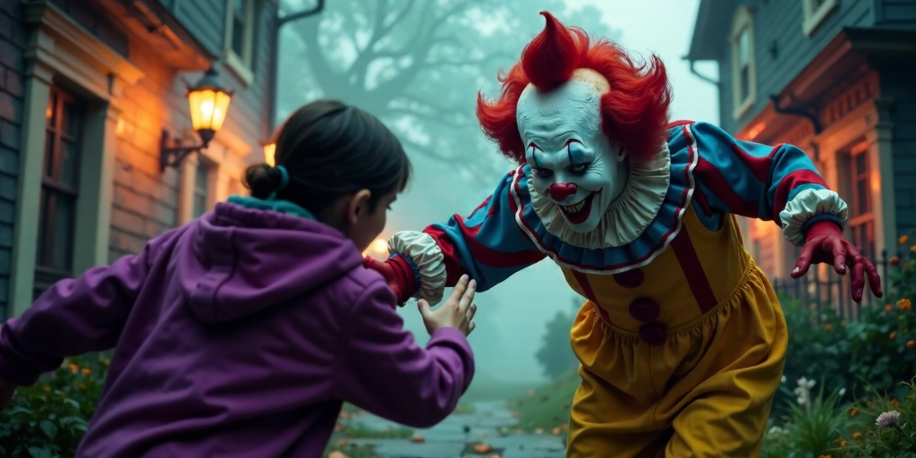 Die gesundheitlichen Vorteile des Gruselns: Warum dich von einem Killerclown jagen zu lassen gut tun könnte