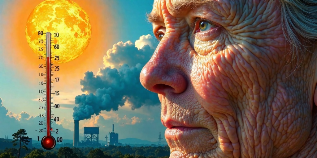Die Auswirkungen des Klimawandels auf die Hautalterung