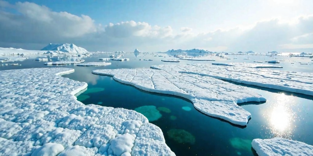 Der Nordpol rückt näher an den ersten eisfreien Tag vor als gedacht