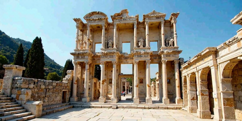 Die Celsusbibliothek von Ephesos: Eine antike Schönheit in Gefahr