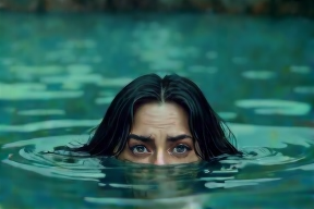 Starre im Wasser 🥴