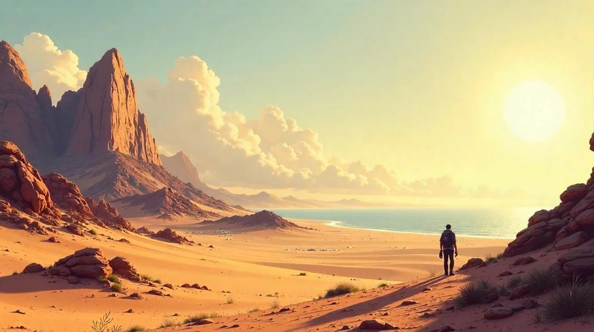 Klimawandel und vergessene Seen: Sahara, Wasser und Strache