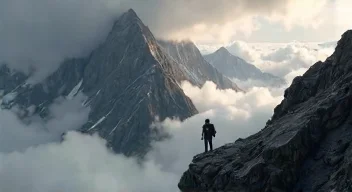 Erinnerungen an die Gefahren der Berge (1/10)