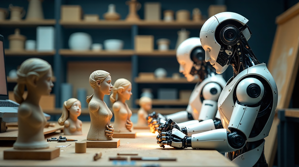 Kreativität von KI: Maschinen, Menschen und das Streben nach Einzigartigkeit