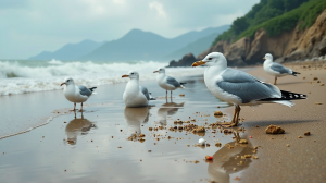 Meeresverschmutzung und ihre fatalen Auswirkungen auf Seevögel: Energie, Gesundheit, Umwelt