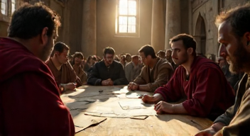 Politische Intrigen im Leben Gallus (9/10)