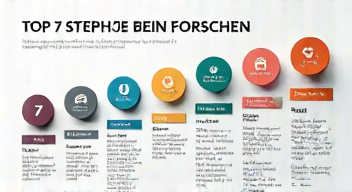 Das sind die Top 7 Schritte beim Forschen