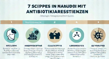 Das sind die Top 7 Schritte beim Umgang mit Antibiotikaresistenzen