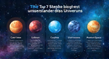 Das sind die Top 7 Schritte beim Verständnis des Universums