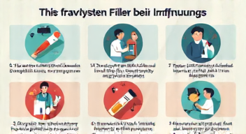 Die 6 häufigsten Fehler bei Impfungen