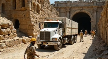 Die Techniken der Steintransportation (2/10)