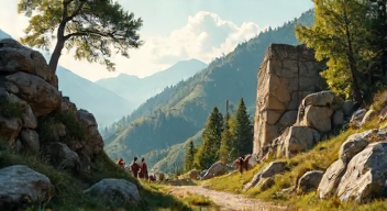 Künstlerische Perspektiven auf die Steinzeit (3/10)