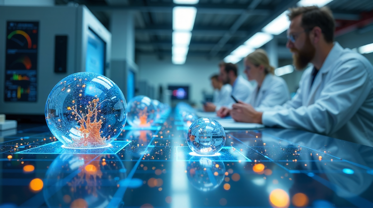 Künstliche Intelligenz, Materialforschung, Effizienz: Zukunft der Werkstoffe