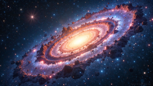 Wie sich riesige Galaxien nur 1,4 Milliarden Jahre nach dem Urknall bildeten