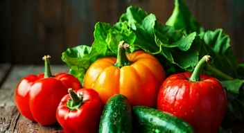 Die künstlerische Darstellung von Kohl und Gemüse (10/10)