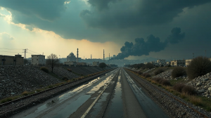 Umweltfolgen des Krieges: Der schwarze Regen über Teheran und seine Folgen